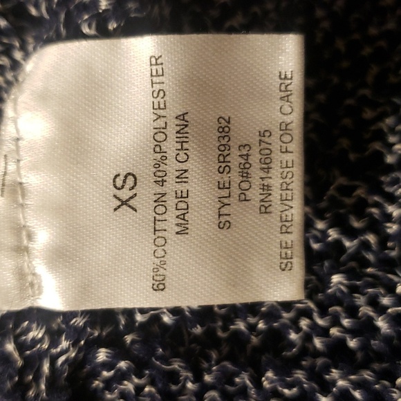 Anthropology Braeve open weave knit sweater open keyhole back - Picture 8 of 8